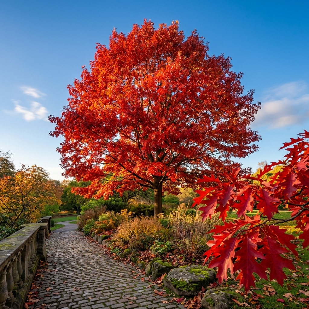 Sadnice crvenolisnog hrasta | Quercus rubra | Ukrasno drvo jesenjih boja