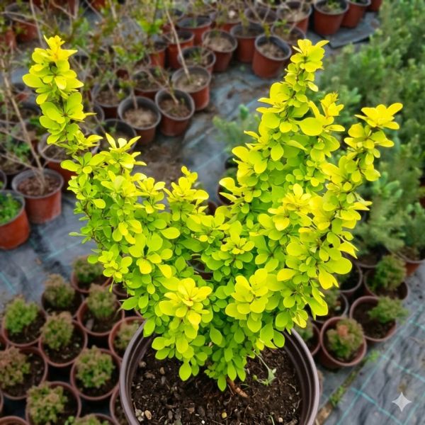 Berberis šarenolisni i žuti 20–30 cm – dekorativne sadnice za živu ogradu