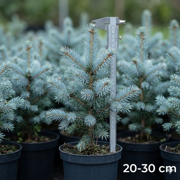 Sadnice plave jelke 20–30 cm – lepo formirane sadnice u saksijama